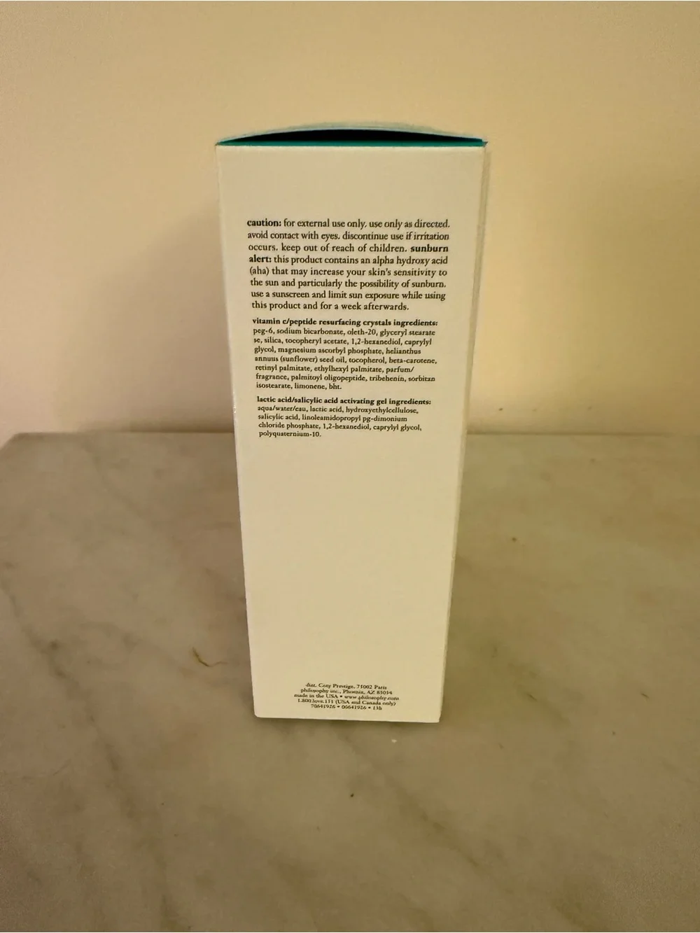 Philosophy RESURFACE Microdelivery Dual-Phase Peel 2oz Kit NEW In Box